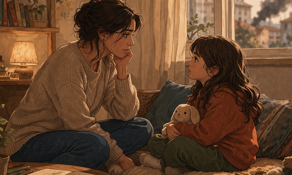 Newsletter 4 - Nos enfants et la guerre - En parler ou se taire - Parent Balance - Isabelle Roskam